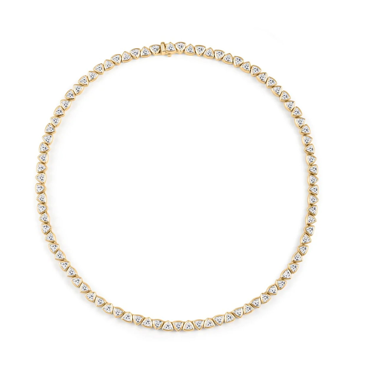 The Trinity Tennis Necklace