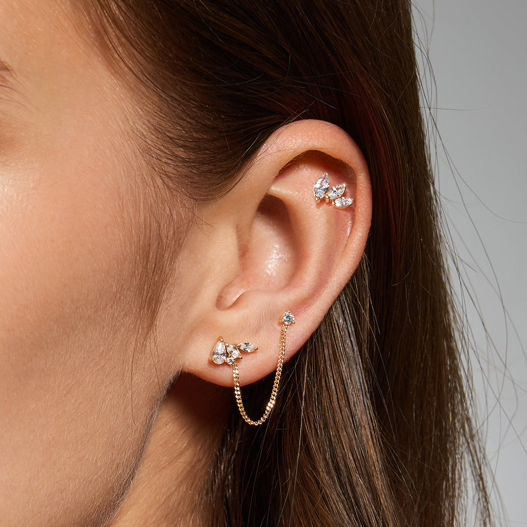 The Friday Convertible Chain Earrings