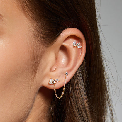 The Friday Convertible Chain Earrings