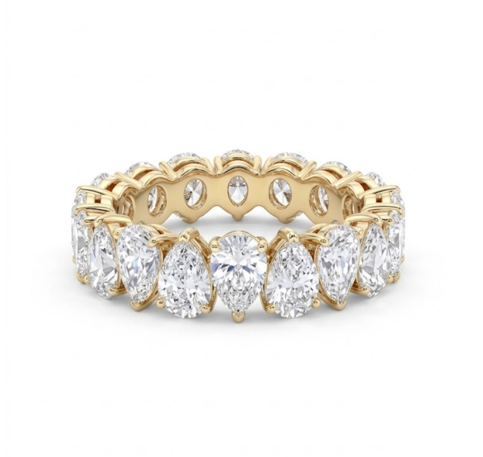 The Everdrop Pear Eternity Band