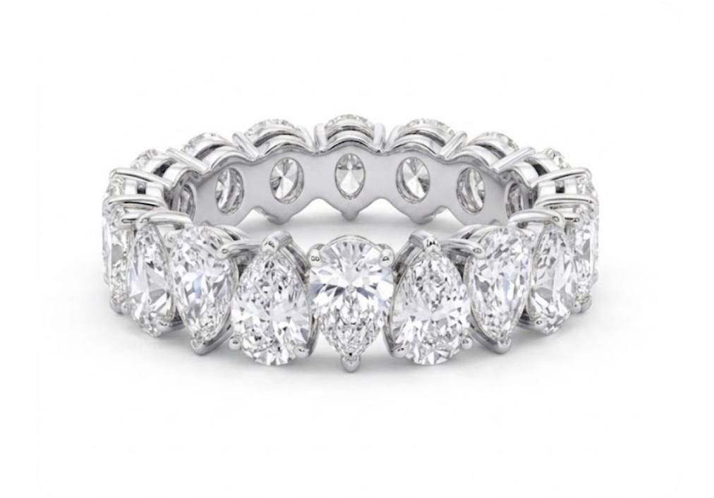 The Everdrop Pear Eternity Band
