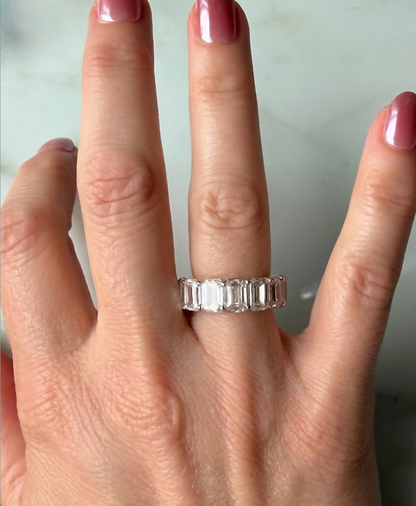 The Empire Emerald Eternity Band