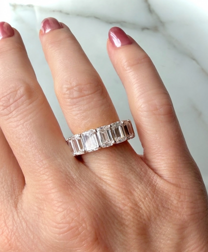 The Empire Emerald Eternity Band
