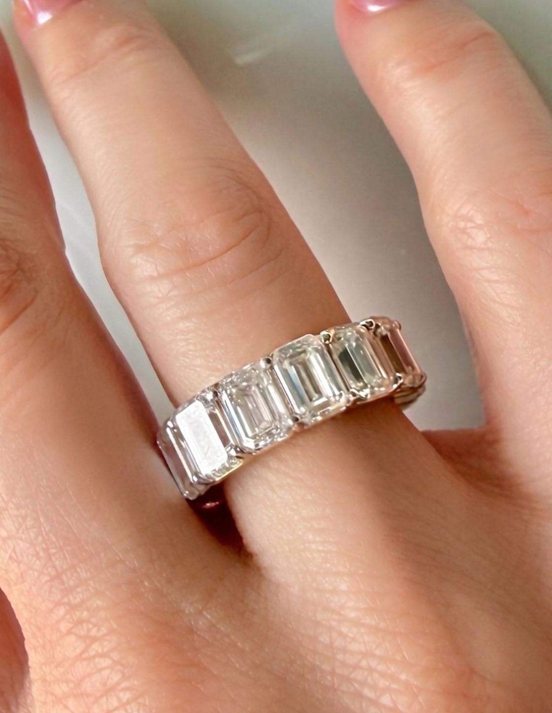 The Empire Emerald Eternity Band