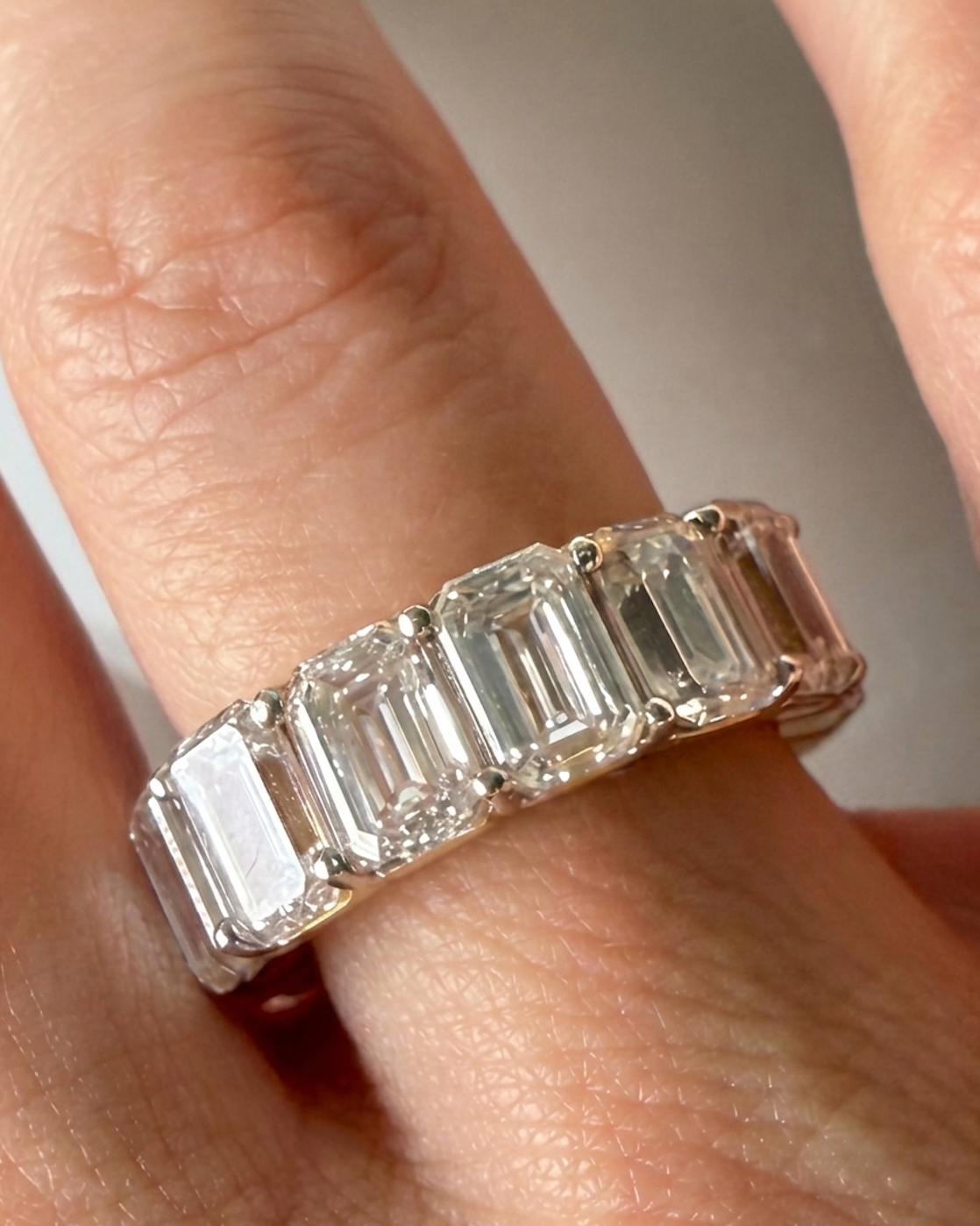 The Empire Emerald Eternity Band