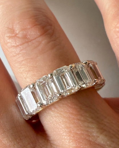 The Empire Emerald Eternity Band
