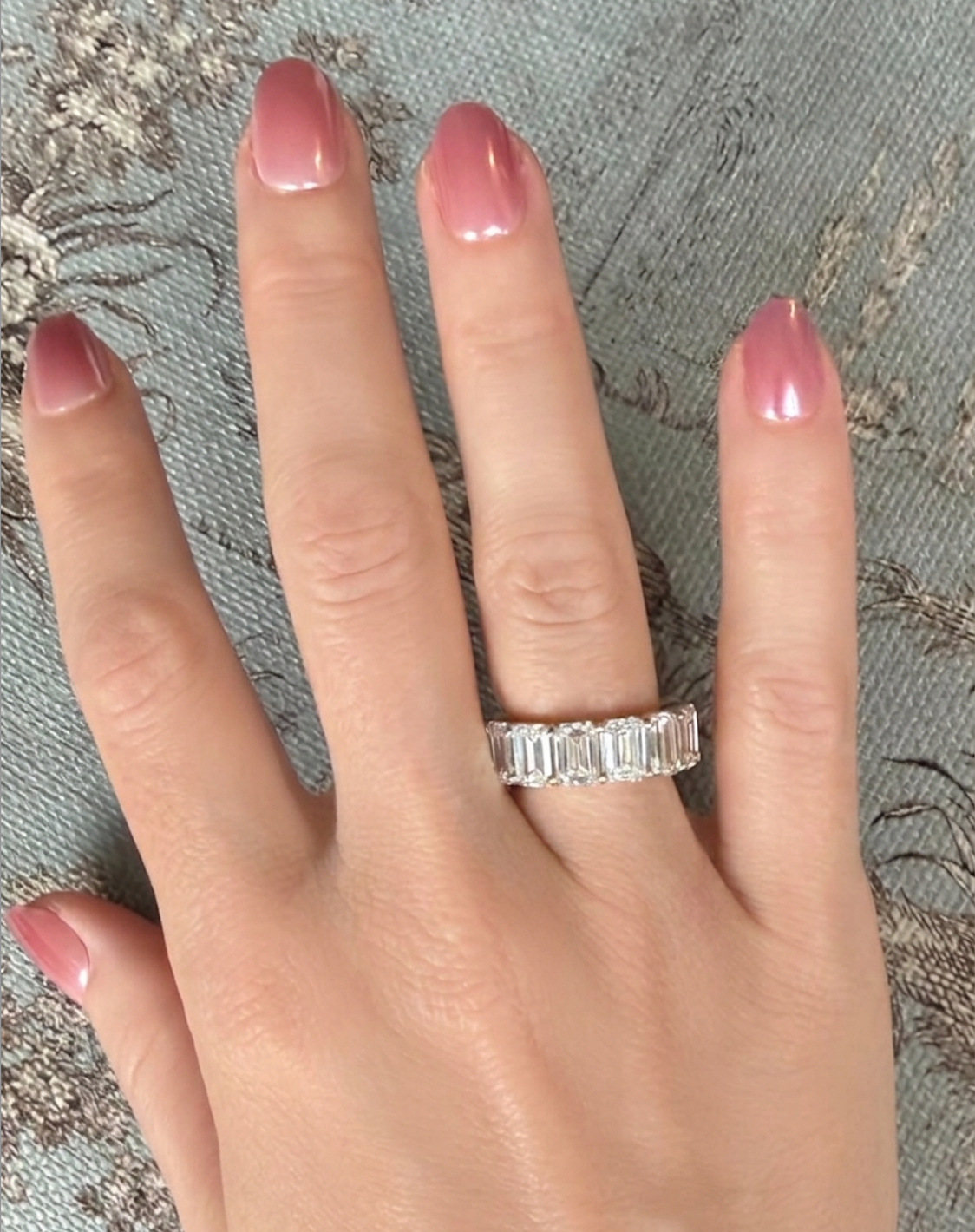 The Empire Emerald Eternity Band