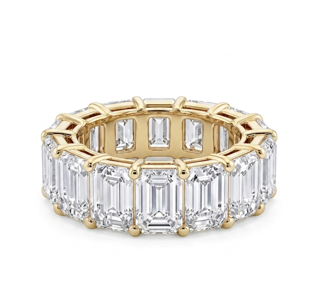 The Empire Emerald Eternity Band