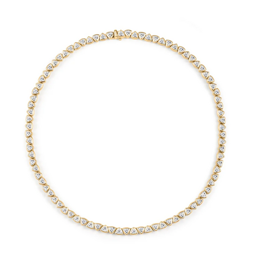 The Trinity Tennis Necklace