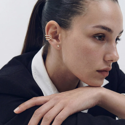 Triple Row Ear Cuff