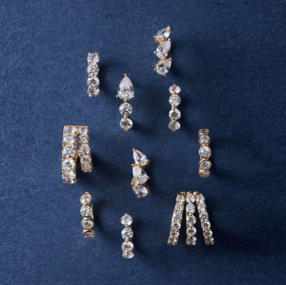 Triple Row Ear Cuff
