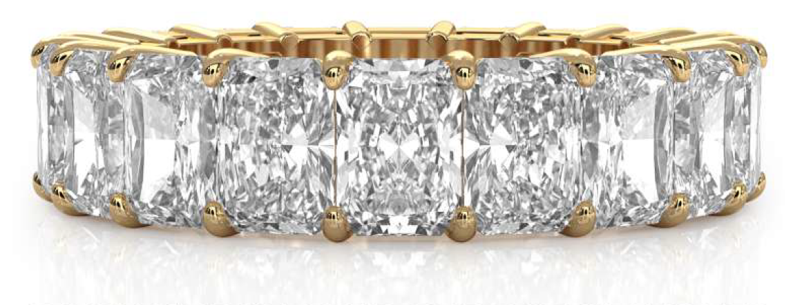 Radiant Diamond Eternity Band