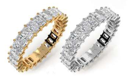Radiant Diamond Eternity Band