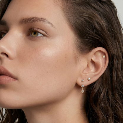 Dewdrop Diamond Earrings