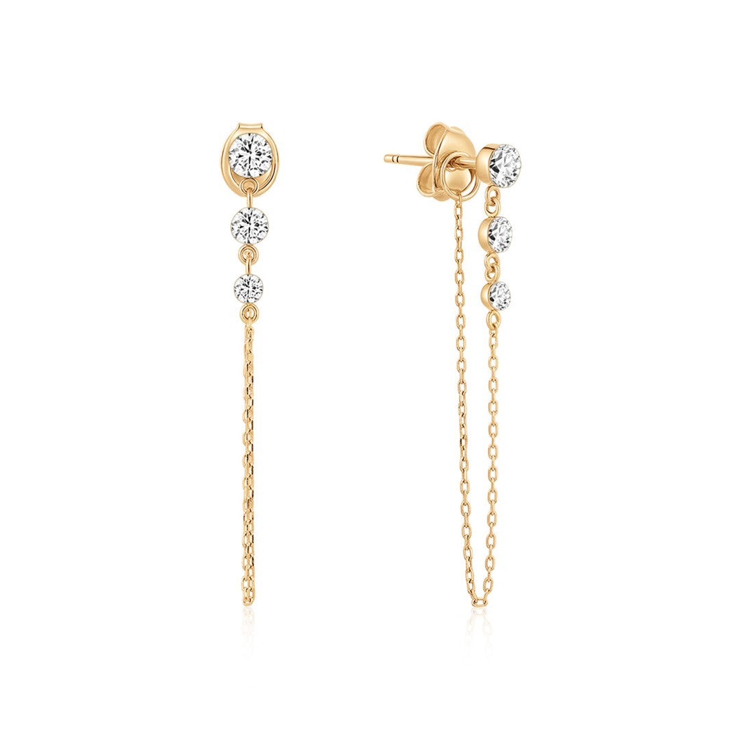 The Diamond Rain Earrings