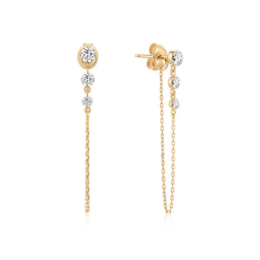 The Diamond Rain Earrings