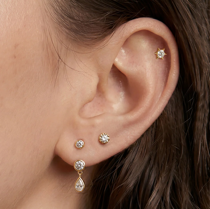 Dewdrop Diamond Earrings