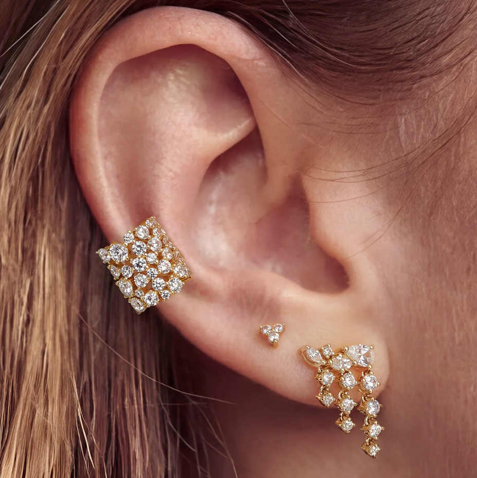 The Juliet Waterfall Earrings