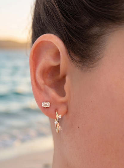 Scattered Diamond Hoops